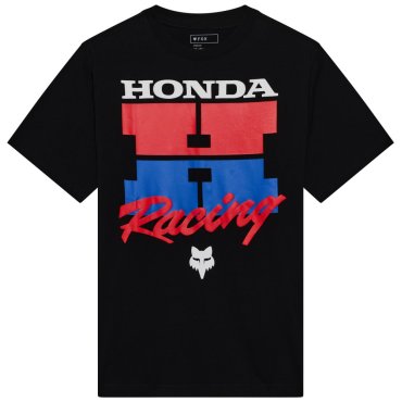 Футболка FOX Short Sleeve Tee - HONDA® [Black]