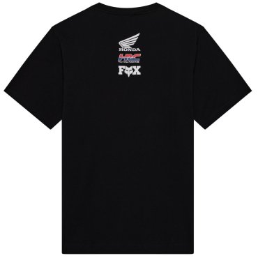 Футболка FOX Short Sleeve Tee - HONDA® [Black]