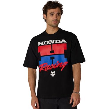 Футболка FOX Short Sleeve Tee - HONDA® [Black]
