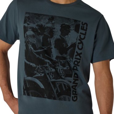 Футболка FOX Short Sleeve Tee - CIRCA 74 [Cobalt]