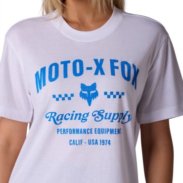 Футболка FOX Woman Short Sleeve Tee - SUPPLY [White]