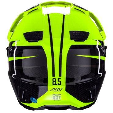 Шолом LEATT 8.5 Adventure Helmet + Goggle [Hi-Viz]