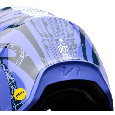 Шолом FOX V1 Youth Helmet - DIFFUSE [Purple Dove]