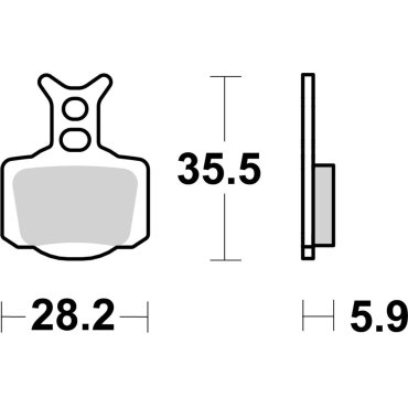 Гальмівні колодки SBS Racing Brake Pads