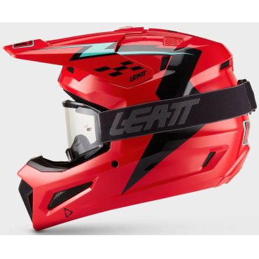 Шолом LEATT Moto 3.5 Helmet + Goggle [Red]