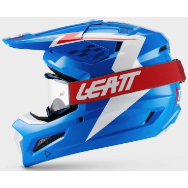 Шолом LEATT Moto 3.5 Helmet + Goggle [Blue]