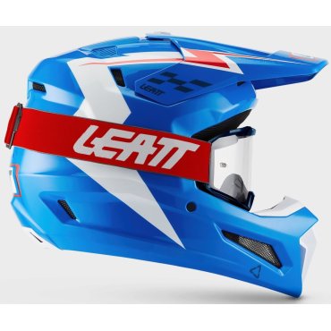 Шолом LEATT Moto 3.5 Helmet + Goggle [Blue]