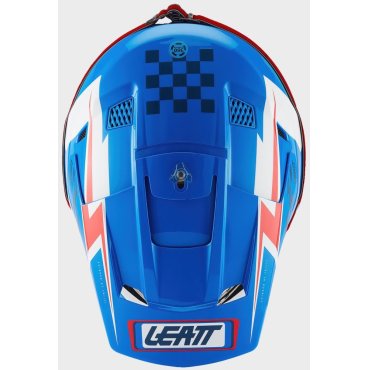 Шолом LEATT Moto 3.5 Helmet + Goggle [Blue]