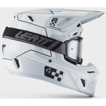 Шолом LEATT Moto 8.5 Helmet + Goggle [Grey]