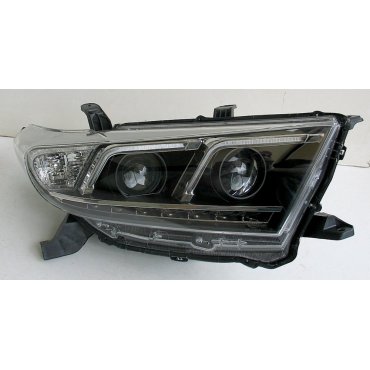Toyota Highlander оптика передняя ксеноновая с DRL 