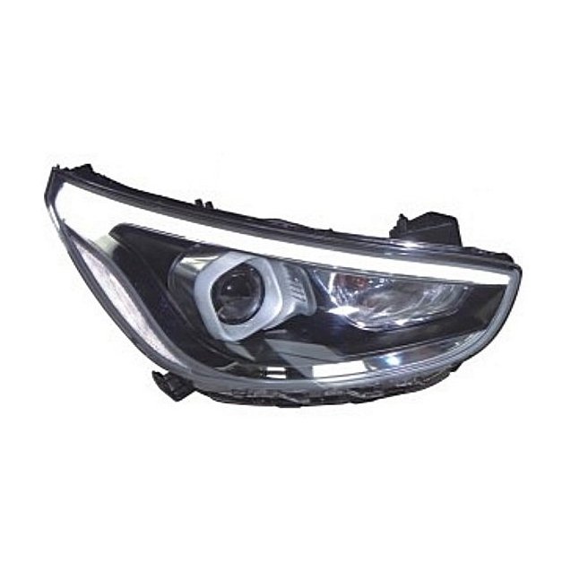 Hyundai Solaris оптика передняя биксенон/ bixenon headlights