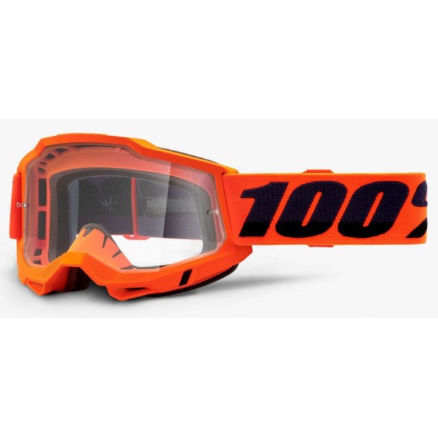 Окуляри 100% ACCURI 2 Goggle Orange - Clear Lens