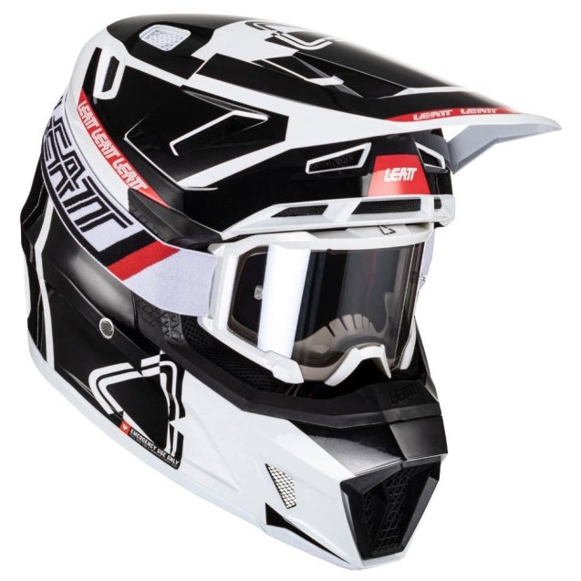 Шолом LEATT Helmet Moto 7.5 + Goggle [Black]