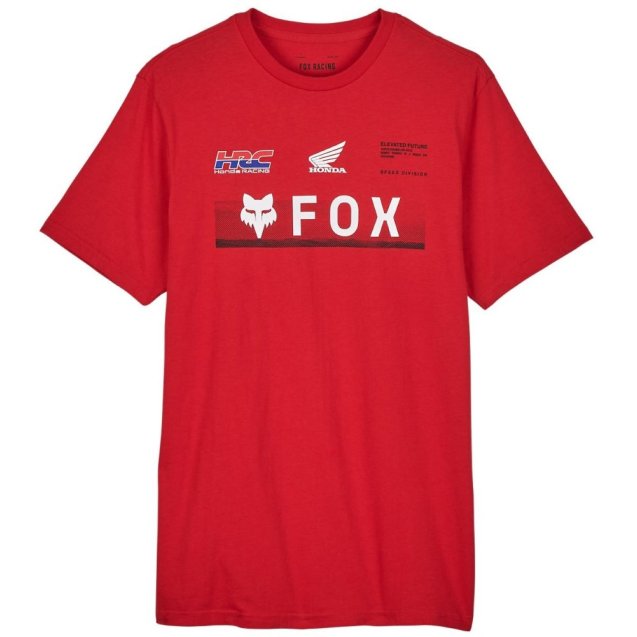 Футболка FOX X HONDA PREMIUM TEE [Flame Red]