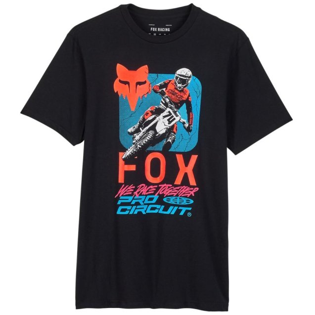 Футболка FOX X PRO CIRCUIT PREMIUM TEE [Black]