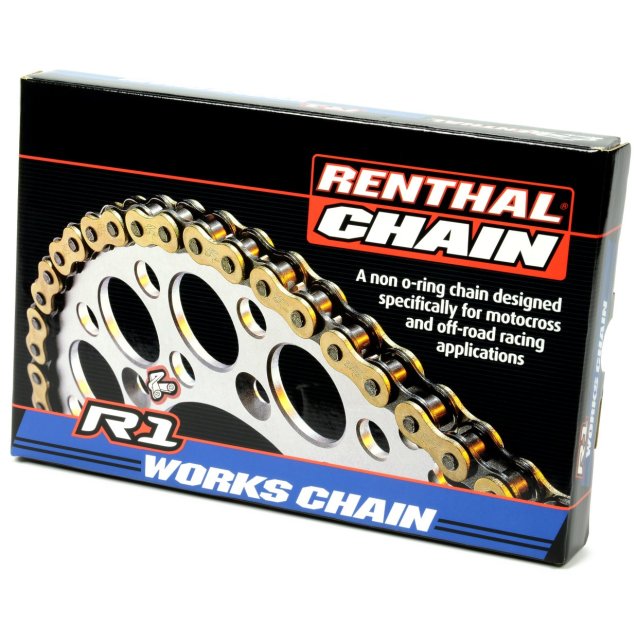 Ланцюг Renthal R1 Chain - 428 [Gold]