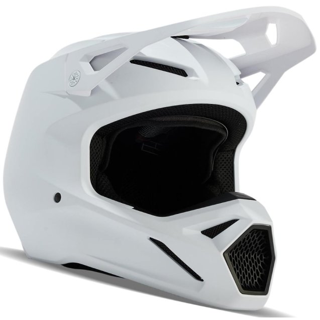 Шолом FOX V1 HELMET - SOLID MATTE [White]