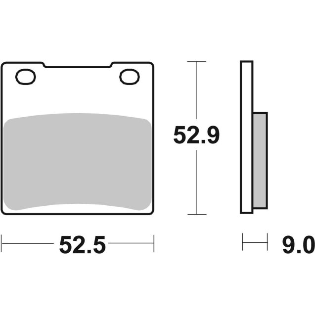 Гальмівні колодки SBS Performance Rear Brake Pads
