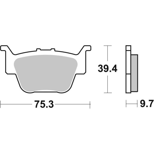 Гальмівні колодки SBS Sport Brake Pads