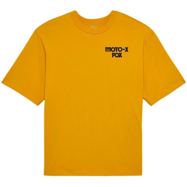 Футболка FOX OVERSIZE Short Sleeve Tee - MOTO-X [Mustard]