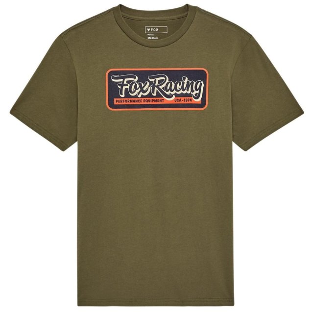 Футболка FOX PREMIUM Short Sleeve Tee - EQUIPPED [Olive Green]