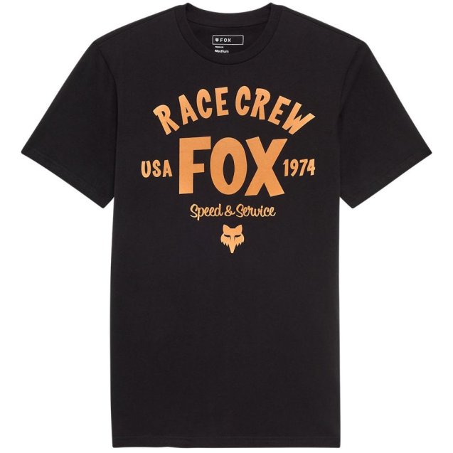 Футболка FOX PREMIUM Short Sleeve Tee - SLOGAN [Black]