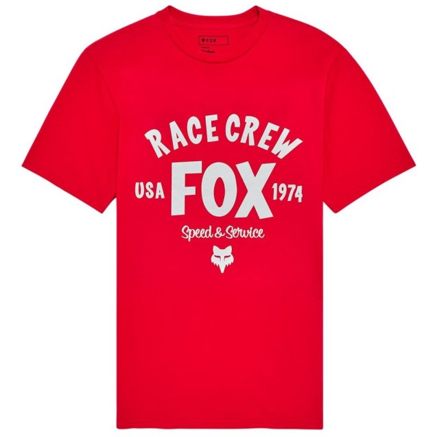 Футболка FOX PREMIUM Short Sleeve Tee - SLOGAN [Flame Red]