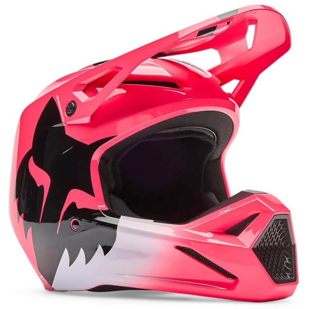 Шолом FOX YTH V1 Helmet - SHIELD [Pink]