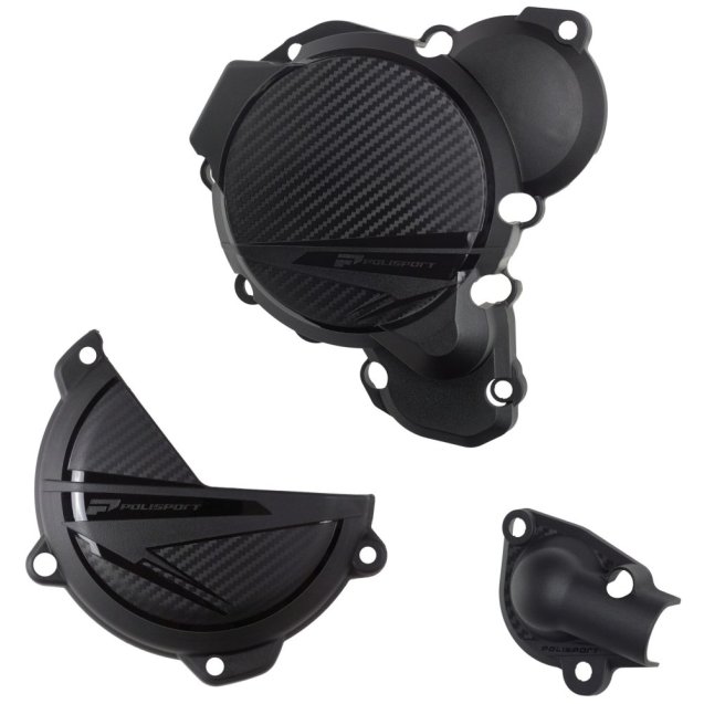 Комплект Polisport Clutch & Ignition Cover - KTM [Black]