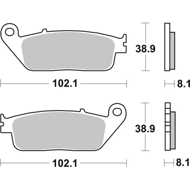 Гальмівні колодки Renthal RC-1 Front Brake Pads