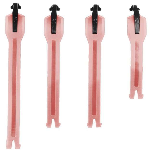 LEATT Strap kit 4.5 Boot [Burn Red]