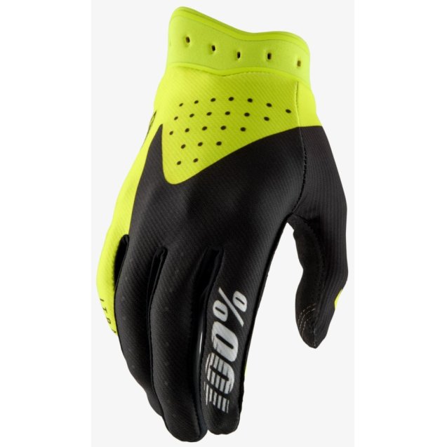 Перчатки 100% iTRACK Glove [Fluo Yellow]