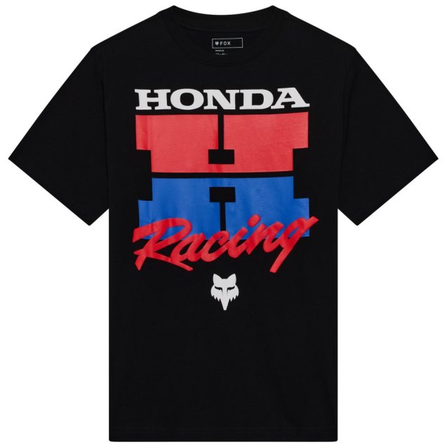 Футболка FOX Short Sleeve Tee - HONDA® [Black]