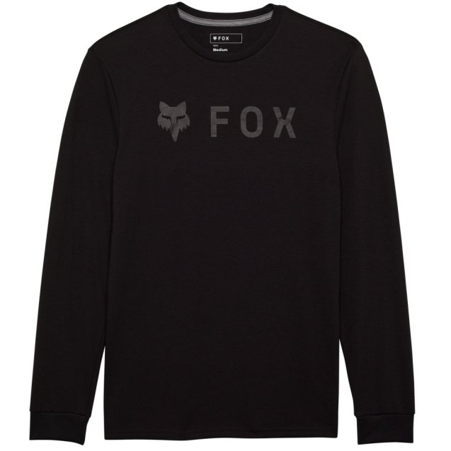 Футболка FOX TECH Long Sleeve Tee - ABSOLUTE [Dark Black]