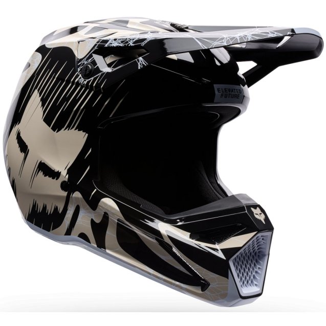 Шолом FOX V1 Youth Helmet - DIFFUSE [Black]