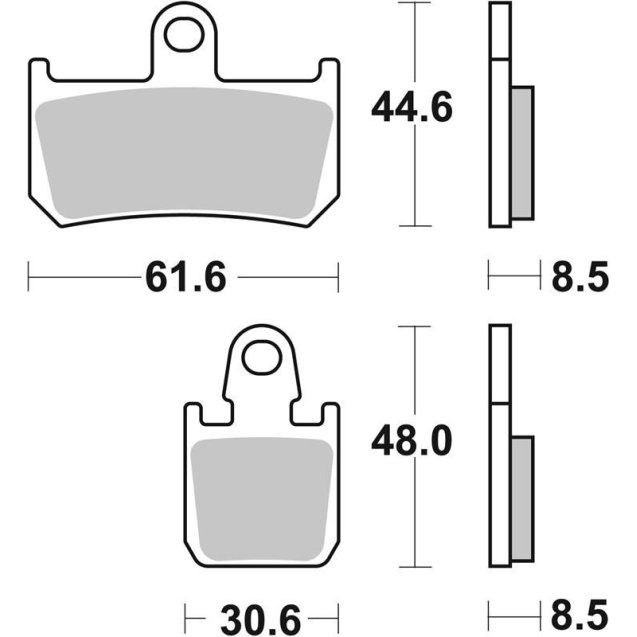 Гальмівні колодки SBS Performance Front Brake Pads