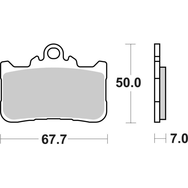 Гальмівні колодки SBS Performance Front Brake Pads