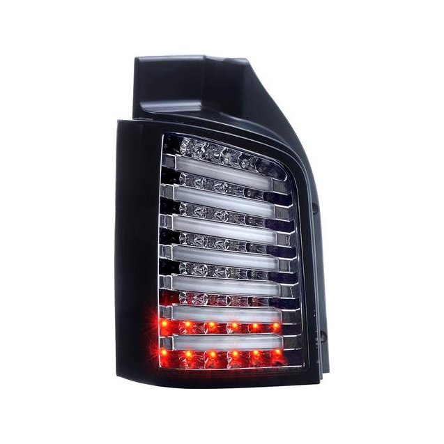 Volkswagen  T5 оптика задняя хром LED tube