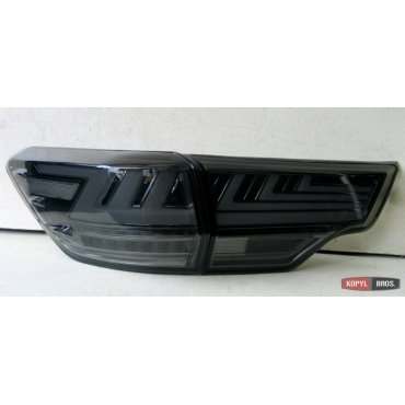 Toyota Highlander 2014 XU50 оптика Lexus стиль задняя LED черная тип CP