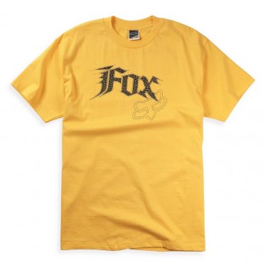 Футболка FOX Short Sleeve Tee - VINTAGE MESH [Yellow]
