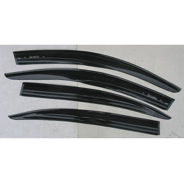 Skoda Octavia A5- ветровики дверей ASP передние и задние/ дефлекторы/ sunvisors