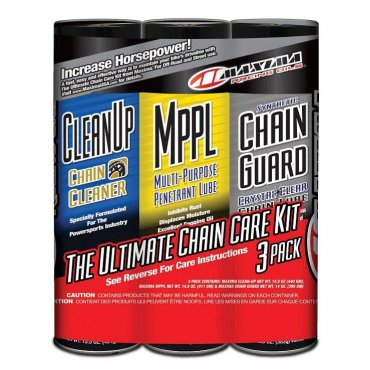 Комплект Maxima Chain Syntetic Ultimate Chain Care Combo Kit [3-Pack]