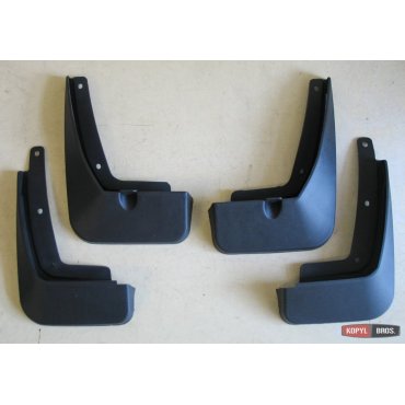 Hyundai Santa Fe 2018+ брызговики ASP колесных арок передние и задние полиуретановые