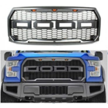 Ford F150 Mk13 2015+ решетка радиатора с LED огнями в стиле Raptor