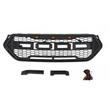 Ford Kuga / Escape  Mk2 2016+ решетка радиатора с LED огнями в стиле Raptor 