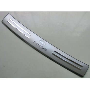 Ford Focus 3 седан накладка защитная на задний бампер