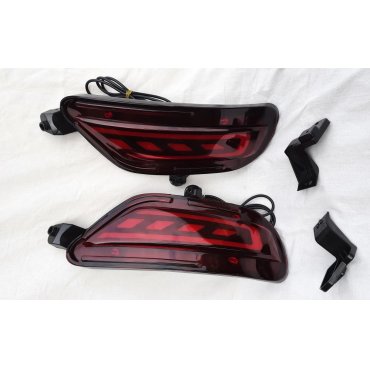 Mazda CX-5 2017+ вставки катафоты в задний бампер 3 режима WC1