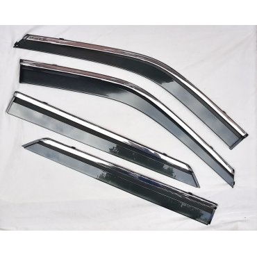 Ford Explorer Mk6 2020+ ветровики дефлекторы окон ASP с молдингом нержавеющей стали / sunvisors