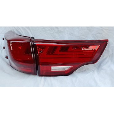 Toyota Highlander 2014 XU50 оптика Lexus стиль задняя LED красная тип WH