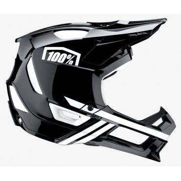 Шолом Ride 100% TRAJECTA Helmet [Black/White]